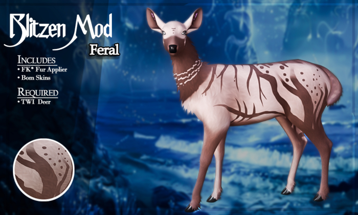 FK* Blitzen ☾☾7☽☽ ☾☾Feral☽☽ ☾☾TWI Deer☽☽