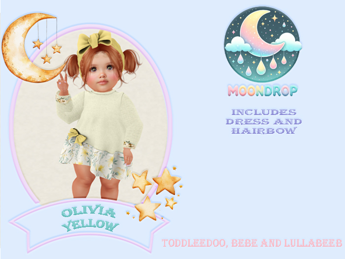 Moondrop~ Olivia Yellow