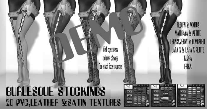 PrimsiSSt (DEMO) Burlesque Stockings WITH HUD