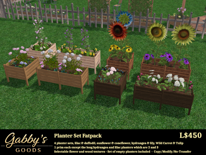 Planter Set-Fatpack