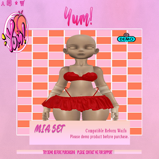 Yum! Mia Set waifu Reborn Fatpack