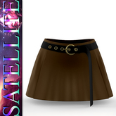 Brown Fina Skirt KUPRA