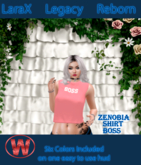 WTF Apparel - Zenobia - Boss - Shirt 