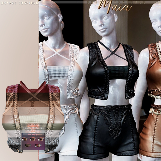 .ET. Maia Vest&Top (Add me) FATPACK