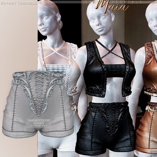 .ET. Maia Shorts (Add me) Grey