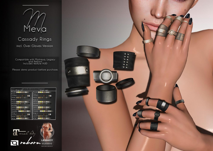 Meva Cassidy Rings 