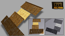 Broken Wood Roof 4 SET Full Perm isabelleize