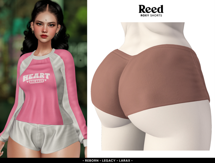 REED - ROXY SHORTS BROWN
