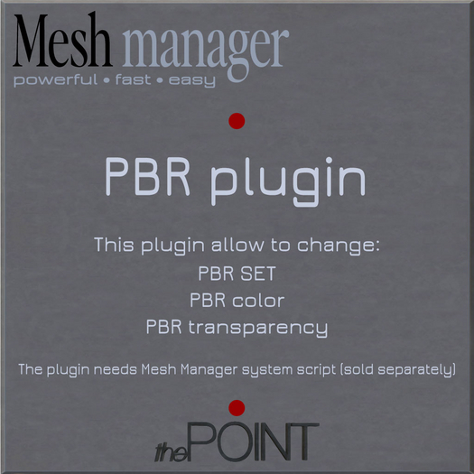 The Point - MM-PBR plugin 1.08
