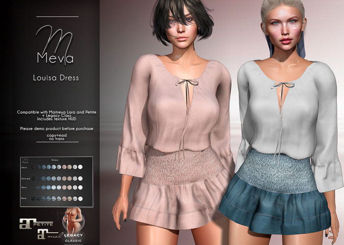 Meva Louisa Dress Demo 