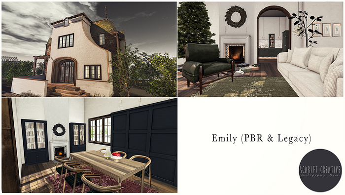 Scarlet Creative Emily House (PBR)