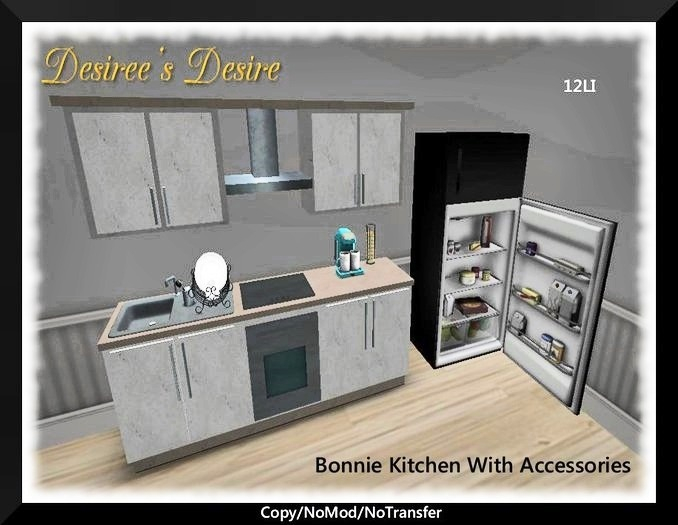 ::::Desiree's Desire::: Bonnie Kitchen & Accessories Set