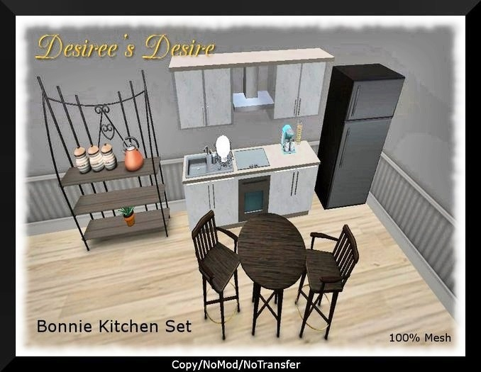 Bonnie Kitchen & Dinning Set (PG)