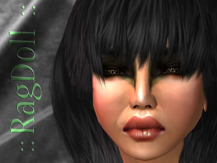 Face Tattoo :: RagDoll :: All Colors - BOM Layers