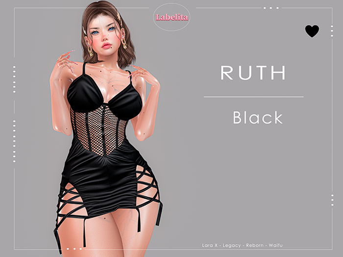 [LABELITA] Ruty Dress Black