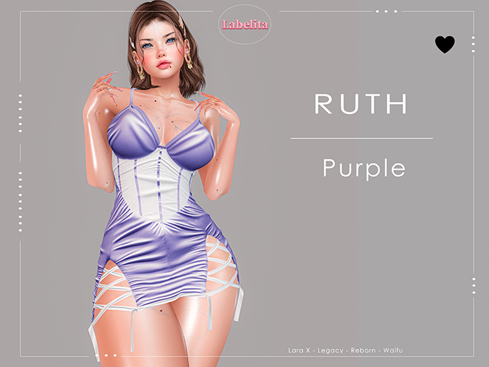 [LABELITA] Ruty Dress Purple