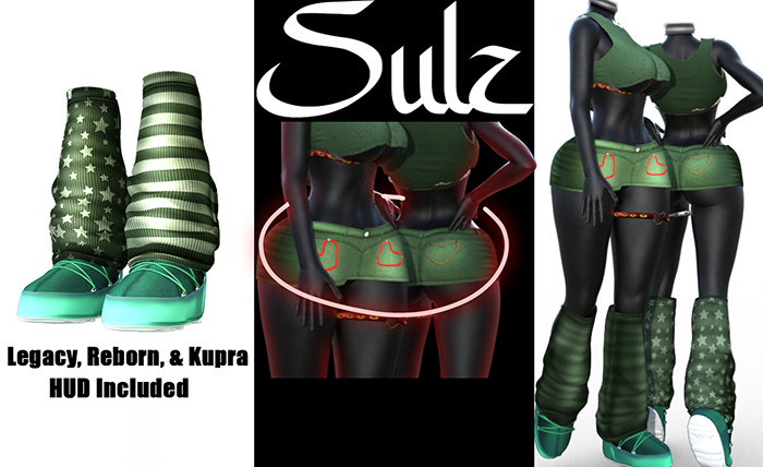 sulz// egirl boostie green