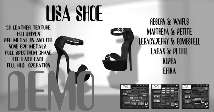 PrimsiSSt(DEMO) Lisa SHOES WITH HUD