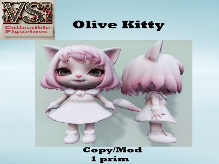 Olive Kitty Boxed