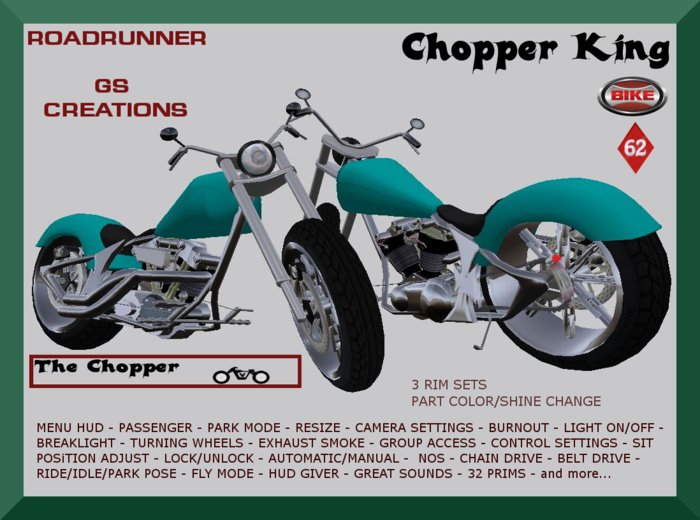 [GS] Chopper  [Motorbike , Bike ]