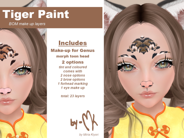 =MK= Tiger paint - Genus morphtoon