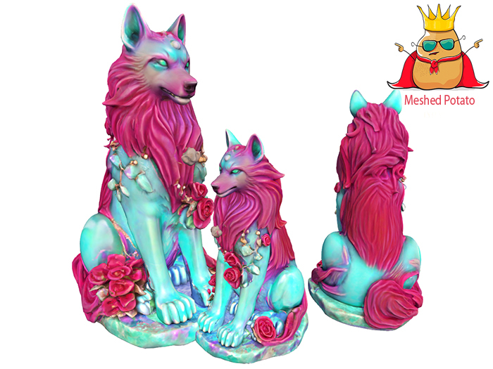 Pretty Celestial Wolf Full Perm
