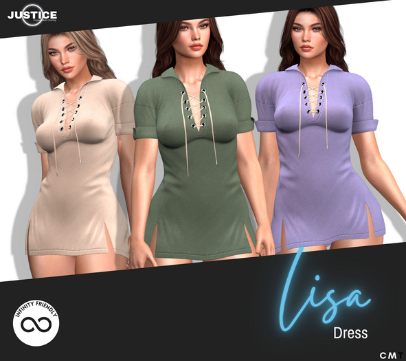 [JUSTICE] LISA DRESS - LARA PETITE