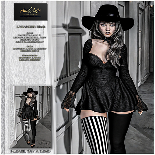 Anastyle - Lysander Black Outfit (WEAR)*