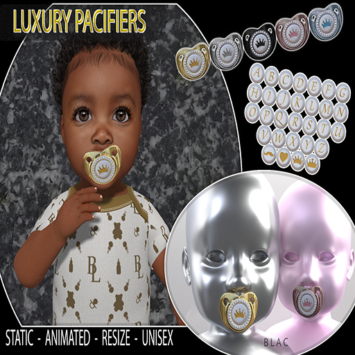 ///ZB-LUXURY PACIFIERS FATPACK