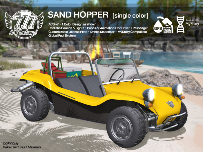[777] Sand Hopper - Honey (Add)