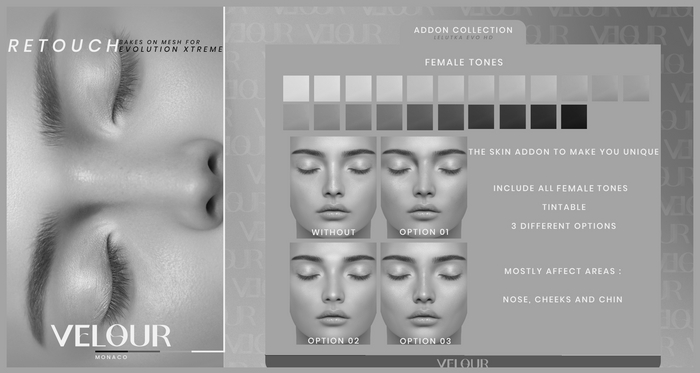 VELOUR "RETOUCH" ADDON DEMO