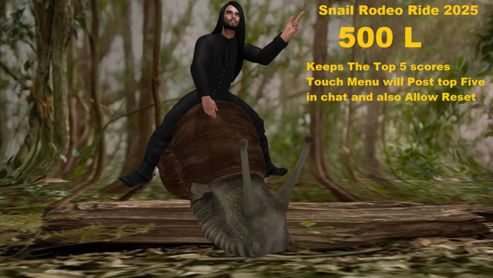 snail Rodeo Ride 2025 BOXED