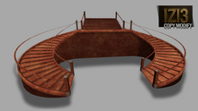 Mesh Staircase Twin (Wood) - Copy & Modify (3 Set, Customizable Design)