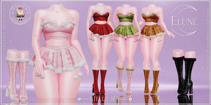 Elune. Stella Outfit - pack 7