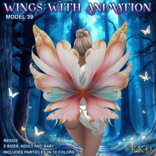 [KKO] Wings with animation - Model 39