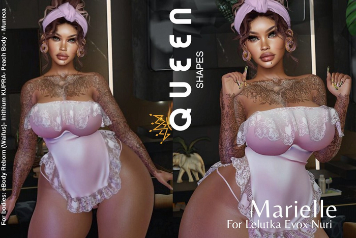.::QUEEN SHAPES:: MARIELLE FOR LELUTKA NURI 4.0 - ADD/REZ