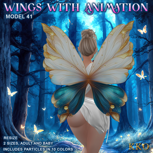 [KKO] Wings with animation - Model 41