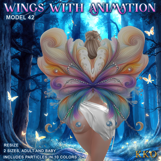 [KKO] Wings with animation - Model 42