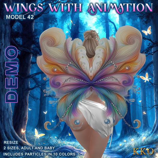 [KKO] Wings with animation - Model 42 DEMO