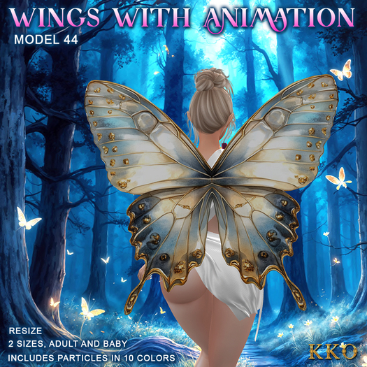 [KKO] Wings with animation - Model 44