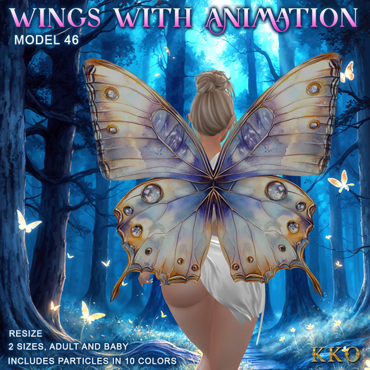 [KKO] Wings with animation - Model 46