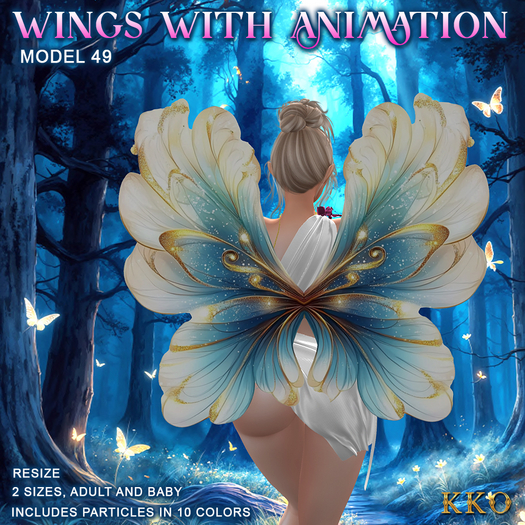 [KKO] Wings with animation - Model 49