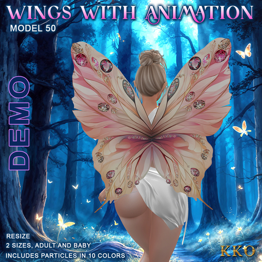 [KKO] Wings with animation - Model 50 DEMO
