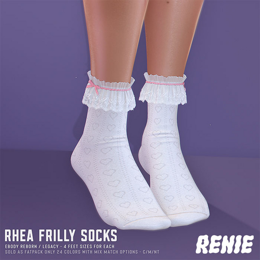 RENIE : RHEA FRILLY SOCKS