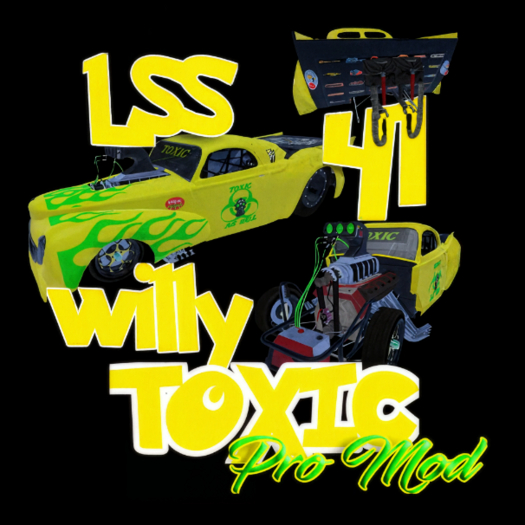 LSS 41 Willys Pro Mod (Toxic) boxed