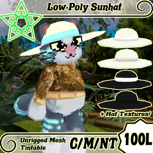 *LttS* Low-Poly Sunhat