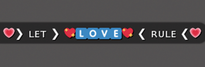 :: MG :: Let Love Rule - Gesture (with Sound)