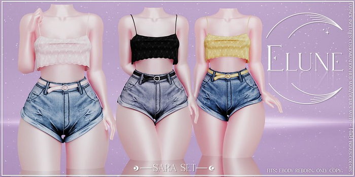 Elune. Sara Top - Yellow