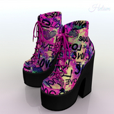 Graffiti Boots Kupra