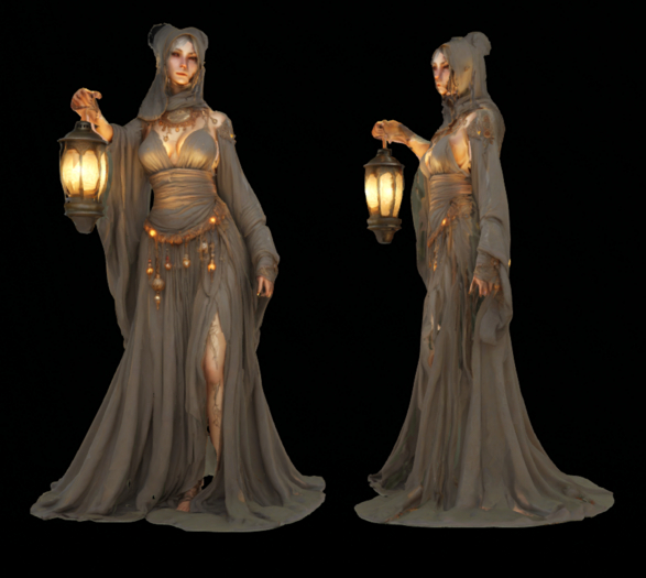 fantasy woman copy mod 5 prim